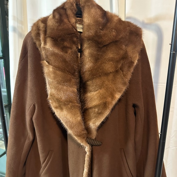 Marina Rinaldi Gorgeous Wool/Cashmere Coat size 19 - Picture 3 of 10